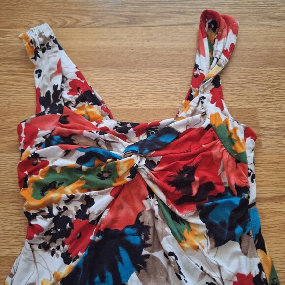 Floral mini dress - Picture 3 of 6